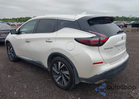 2022 Nissan Murano Sl from USA, damaged, VIN 5N1AZ2CSXNC130727
